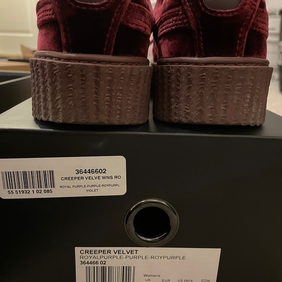 Puma x Fenty Velvet Creepers size 8.5W - Picture 3 of 3
